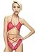 Fashion Polyester Lace Lingerie-Dress Set Sleepwear Hotpink Color One Size Hot Underwear New