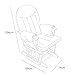 Tutti Bambini GC35 Reclining Glider Nursing Chair & Stool (Walnut)