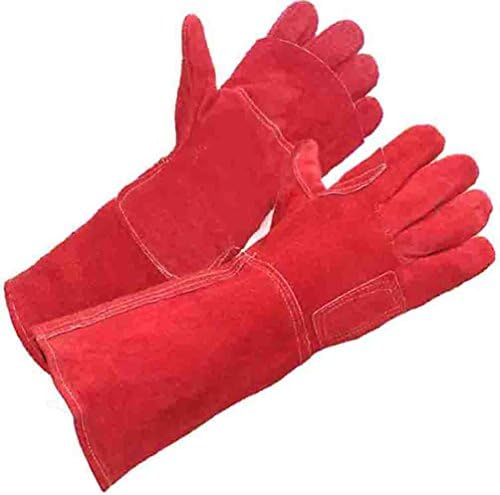 Welding gloves heat anti-hot anti-bite high temperature insulation welder gloves