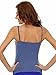 Clovia Women'S Soft Cotton Padded Camisoles Medium Blue