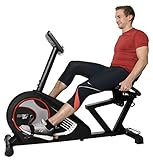 Wattgesteuertes Programm: Ja Christopeit Sitz- Heimtrainer Ergometer RS 3 Black Edition Fitness Fitnessgerät