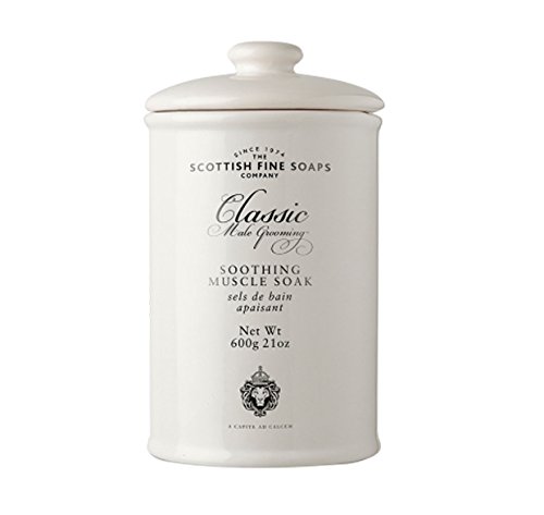 Scottish Fine Soaps Classic Male Grooming Soothing Muscle Soak 600g