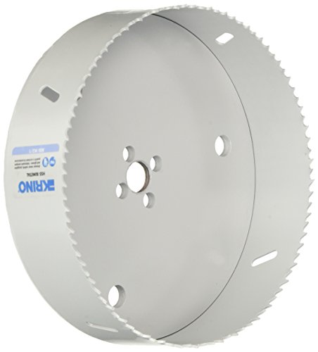 Krino  2106016000 - Sierra de corona bimetálica HSS con dentado variable, color gris, 160 mm