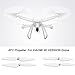 Produktbild Lanspo für Xiaomi Mi Drone 1080P Version, Hohe Qualität 10 Zoll 2CW + 2CCW Zwei-Blatt-Propeller (Weiß)