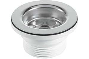 McAlpine BSW10PR 70mm Flange Centre Pin Sink Waste - White
