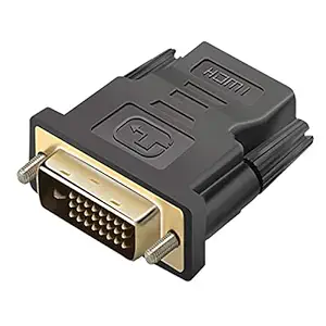 Tobo HDMI Female to DVI D Adapter 24 + 1 Pin Male HDMI2DVI Cable Switch Converter for PC, PS3, Projector, TV Box, LCD, HDTV.