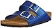 Produktbild BIRKENSTOCK Arizona Damen Pantoletten Electric Metallic Ocean, EU 35