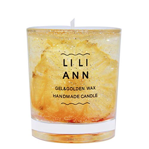 Preisvergleich Produktbild Premium Ätherisches Öl Gelee Duftende Wachs Luxus Bunte Aromatherapie Stumpenkerze Mit Einzigartigen Duft, 55 + Stunden Lang Anhaltende Duft, 415 g, Perfekte Geschenk-Box