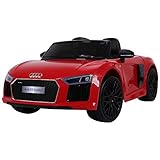 ✅Coche eléctrico infantil modelo Audi R8 blanco/rojo ideal para niños y niñas. Espectacular coche eléctrico Audi Q5 nuevo modelo 2018 que cuenta con sonidos y luces integrados que se abren y se cierran como si estuviéramos en un coche de verdad.