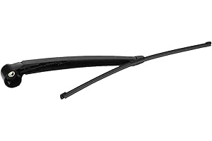 KUULEYN Limpiaparabrisas, juego de brazo de limpiaparabrisas trasero para parabrisas de coche apto para Touran 1T1 1T2 2003-2010 Brazo Limpiaparabrisas Trasero Limpiaparabrisas Coche Trasero