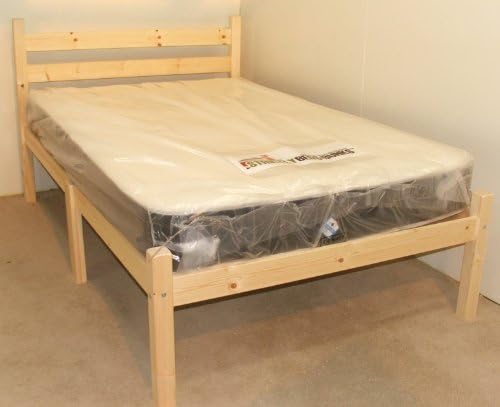 Strictly Beds and Bunks - Pine Bed Frame including Memory Foam Mattress, 4ft Double