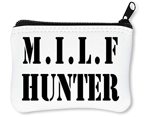 Preisvergleich Produktbild Milf Hunter Car Sticker Reißverschluss-Geldbörse Brieftasche Geldbörse