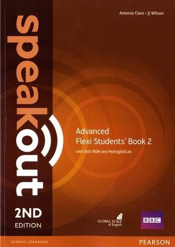 Speakout Advanced 2nd Edition Flexi Students' Book 2 with MyEnglishLab Pack: Vol 2