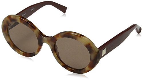 Max Mara MM Prism VIII 70 N6X 51 Occhiali da Sole, Marrone (Hvn Pqnbrick/BW Black Brown), Donna
