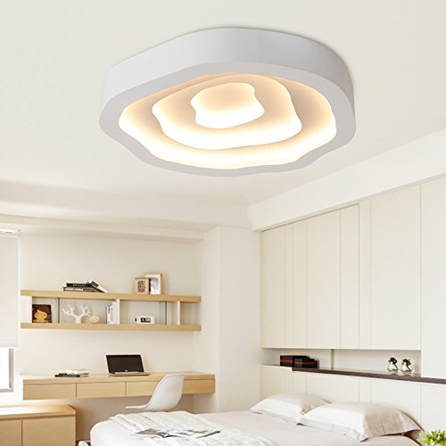 Stylehome 68W LED Deckenlampe 6810 nicht dimmbar Warmweiss