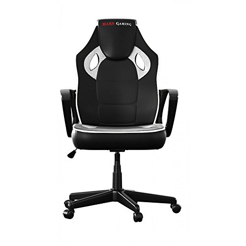Preisvergleich Produktbild MARS GAMING MGC0BW Professioneller Gaming-Stuhl Schwarz / Weiß