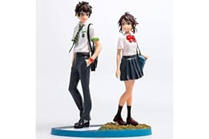 ENFILY Anime Action Figure Your Name Miyamizu Mitsuha Tachibana Taki Collectible Model Statue Toys PVC Figures Desktop Ornaments