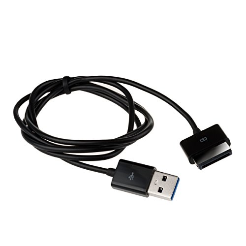 kwmobile Daten- / Ladekabel USB 2.0 für Asus EEE Pad Transformer TF101 / TF300 / TF201 / TF700 in Schwarz - 2