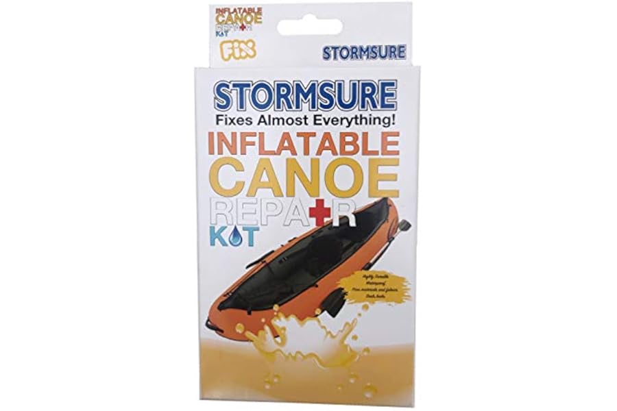 STORMSURE Inflatable Canoe Repair Kit Waterproof Sail surf Kite Boat RKCANOE
