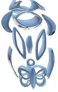 PINZU Full Chrome Kit for Yamaha Fascino (Set of 12)