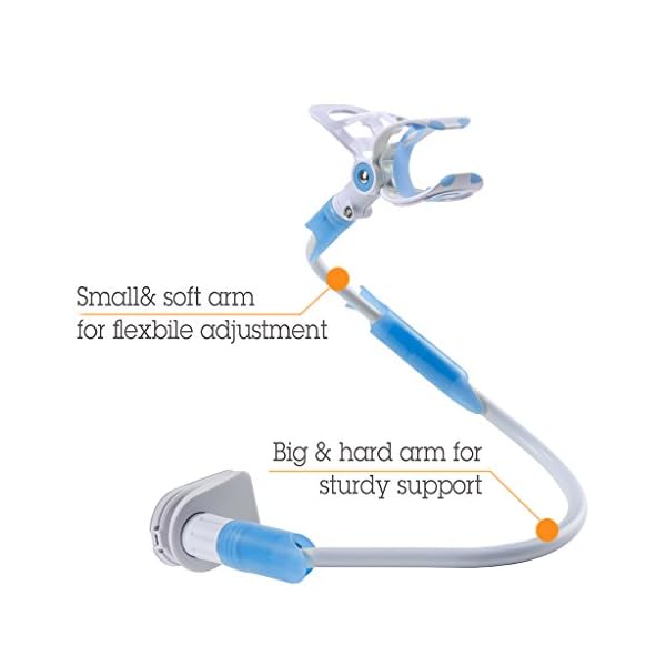 Avantree Schwanenhals Handy Halterung, Universal Flexibler Faule Halterung Lang Arm Clip für iPhone, Samsung und mehr 8,9-16cm große Handys mobiler Ständer für Bett, Schlafzimmer, Büros, Küchen - CP901 – Bild 6