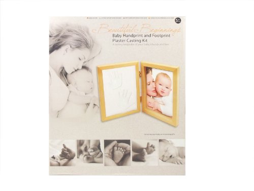 Baby Hand Print And Foot Print Plaster By Grafix