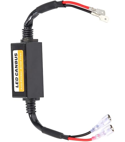 CHE 2 Pièces LED Canbus Décodeur Phare Ampoule Lumière Erreur Annuleur Accessoire Ensemble Kit