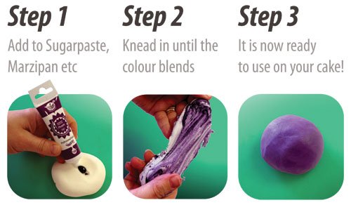 Konzentrierte Lebensmittelfarbe- Rosa / Concentrated Paste Food Colouring- Pink - 2