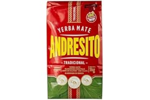 YERBEE Andresito Tradicional 1000g | Yerba Mate from Argentina | Loose tea with stems