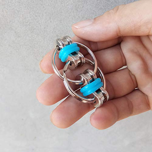 Preisvergleich Produktbild Dekompressionskette Entlüftungsspielzeug Dekompressionskette Fahrradkette Metall Schlüsselbund Spielzeug rot baby spielzeugstrand spielzeugspielzeug für draußen