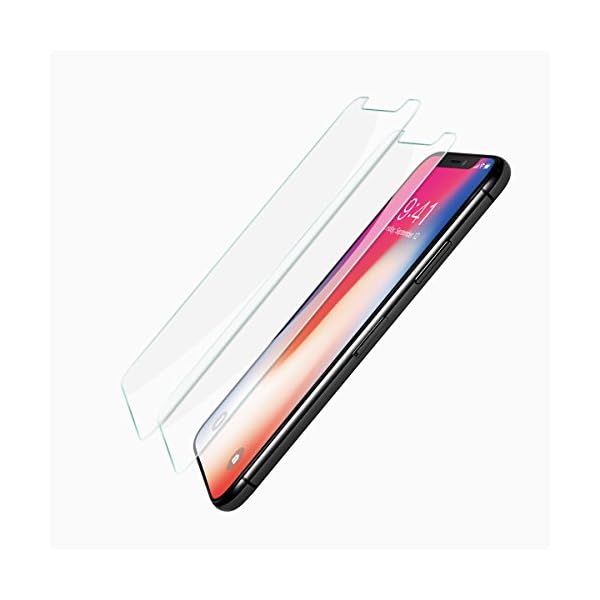 NEW'C 2 Unidades, Protector de Pantalla para iPhone 11 Pro y iPhone X y iPhone XS, Antiarañazos, Antihuellas, Sin… - Image 3