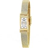 Damen Lip Armbanduhr Chrurchill Stahl Gold 671226