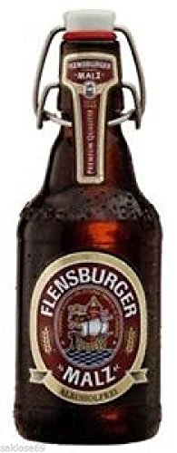 Preisvergleich Produktbild 20 Flaschen Flensburger Malz Alkoholfrei Bügelflaschen inc. 3.00€ MEHRWEG Pfand Vol. Ploppverschluß ohne Rahmen
