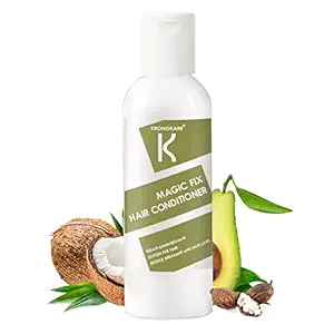 Kronokare - Magic Fix - Hair Conditioner | Repair Damaged Hair l Soften The Hair | Reduces Breakage And Hair Loss | With Keratin - 100 Ml
