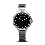 BERING Damen-Armbanduhr Analog Quarz Edelstahl 30434-742