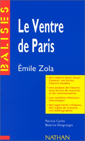 couverture de : LE VENTRE DE PARIS - EMILE ZOLA