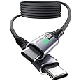 INIU USB C to USB C Charger Cable, [Black, 1m] 100W PD3.0 Type C Cable Fast Charging, Phone Charger USB-C Data Lead for MacBook Pro iPad Air 15 Samsung S23 S22 S21 Ultra Pixel 7 6 Switch