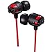 Price comparison product image JVC HAFX103MR Xtreme Xplosives In-Ear Headphone with Microphone and Remote - Red