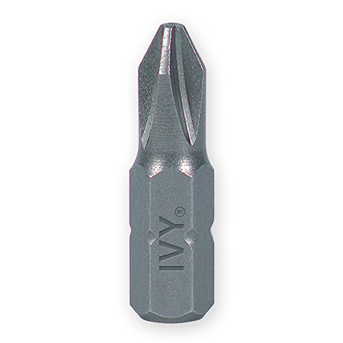 IVY Classic44004 1-Inch #2 Phillips Insert Bit, Impact Plus, 2-Pack
