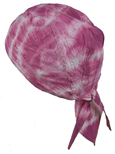 Preisvergleich Produktbild BANDANA zum Binden, Lila / Pink, Tie Dye