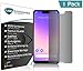 Price comparison product image Slabo privacy screen protector Google Pixel 3 XL view protector screen protector (reduced dimensions of the screen protectors due to a curved display) View Protection privacy MADE IN GERMANY - Black