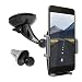 Produktbild kwmobile Flexible KFZ Halterung für Huawei Google Nexus 6P - PKW Auto Halter für Scheibe und Lüftung