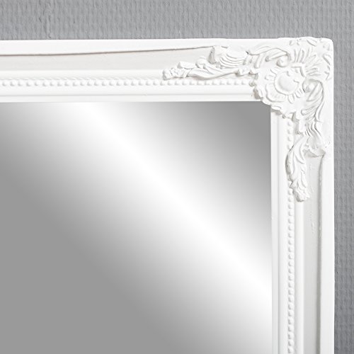 Design Wandspiegel weiß BAROCK 27x32cm - 3