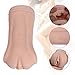 Produktbild WLNIUDG Masturbationstasse für Männer, Sexspielzeug aus weichem Material TPR + ABS, Simulation von verborgenen weiblichen Teilen, Flesh