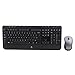 Produktbild Keyboard Mouse Combos - Logitech MK520 Wireless Mouse / Keyboard Set Black