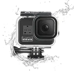 Quikprof Housing Case for GoPro Hero 9 Black Waterproof Case Diving Protective Housing Shell 50m for GoPro Hero 9 Camera