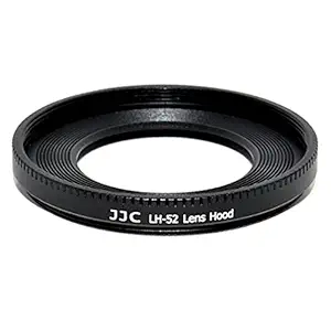 JJC LH-52 Lens Hood for Canon EF 40mm f/2.8 STM, EF-S 24mm f/2.8 STM, EF-M 18-55mm f/3.5-5.6 is STM Replaces for Canon ES-52