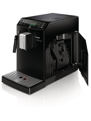 Saeco HD8761/01 Minuto Kaffeevollautomat, klassischer Milchaufschäumer, schwarz - 8