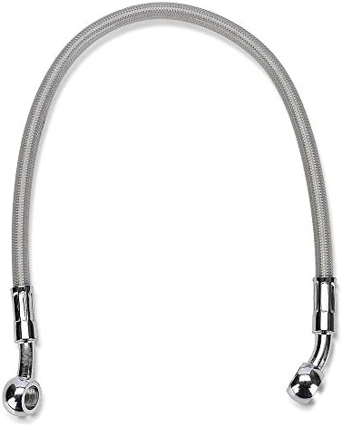 XTLSTORE 39cm-150cm Motorcycle Brake Oil Hose Line Banjo Fitting Stainless Steel Braided