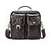 Produktbild DJHAJDFH Herren Aktentaschen Leder Herrentaschen Umhängetaschen Casual Totes Laptop Umhängetasche Herren Umhängetasche Handtaschen